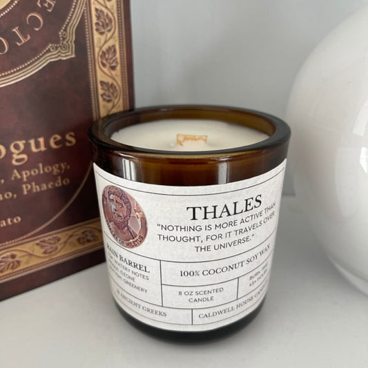 Thales of Miletus | Rain Barrel Scented Candle